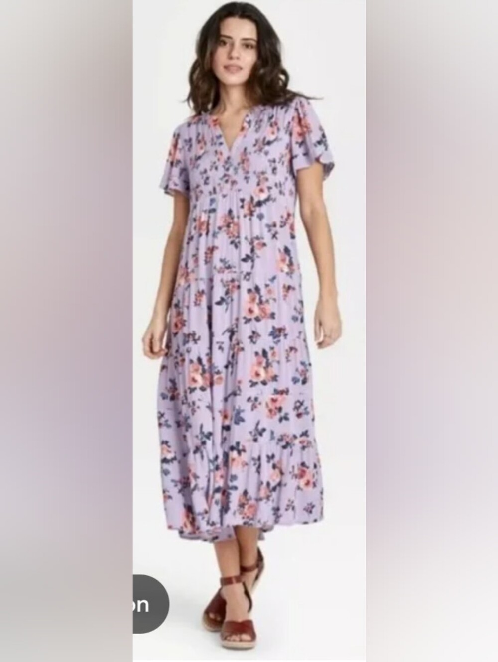 Knox Rose M Floral Midi/Midaxi Dress Type 2 DYT T2